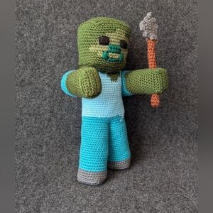 Crochet Minecraft Zombie